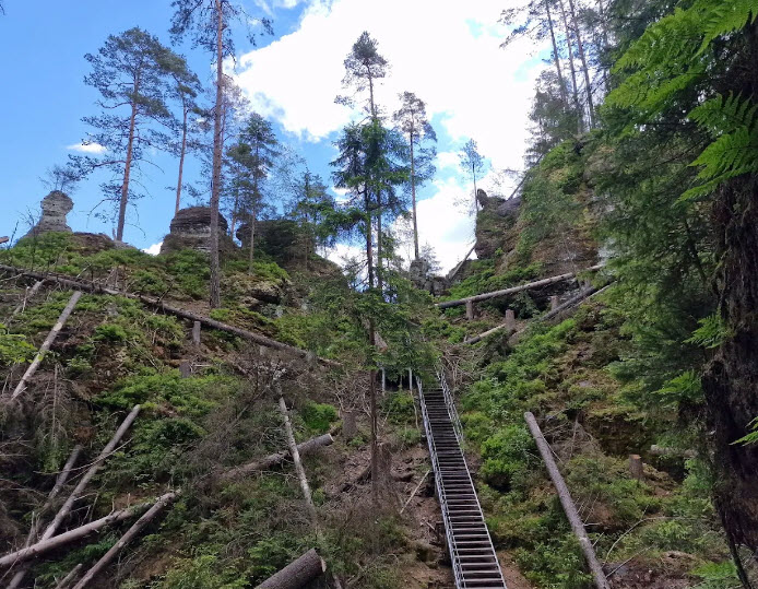 Kyjov Rock Castle, Czech Republic (Czechia)